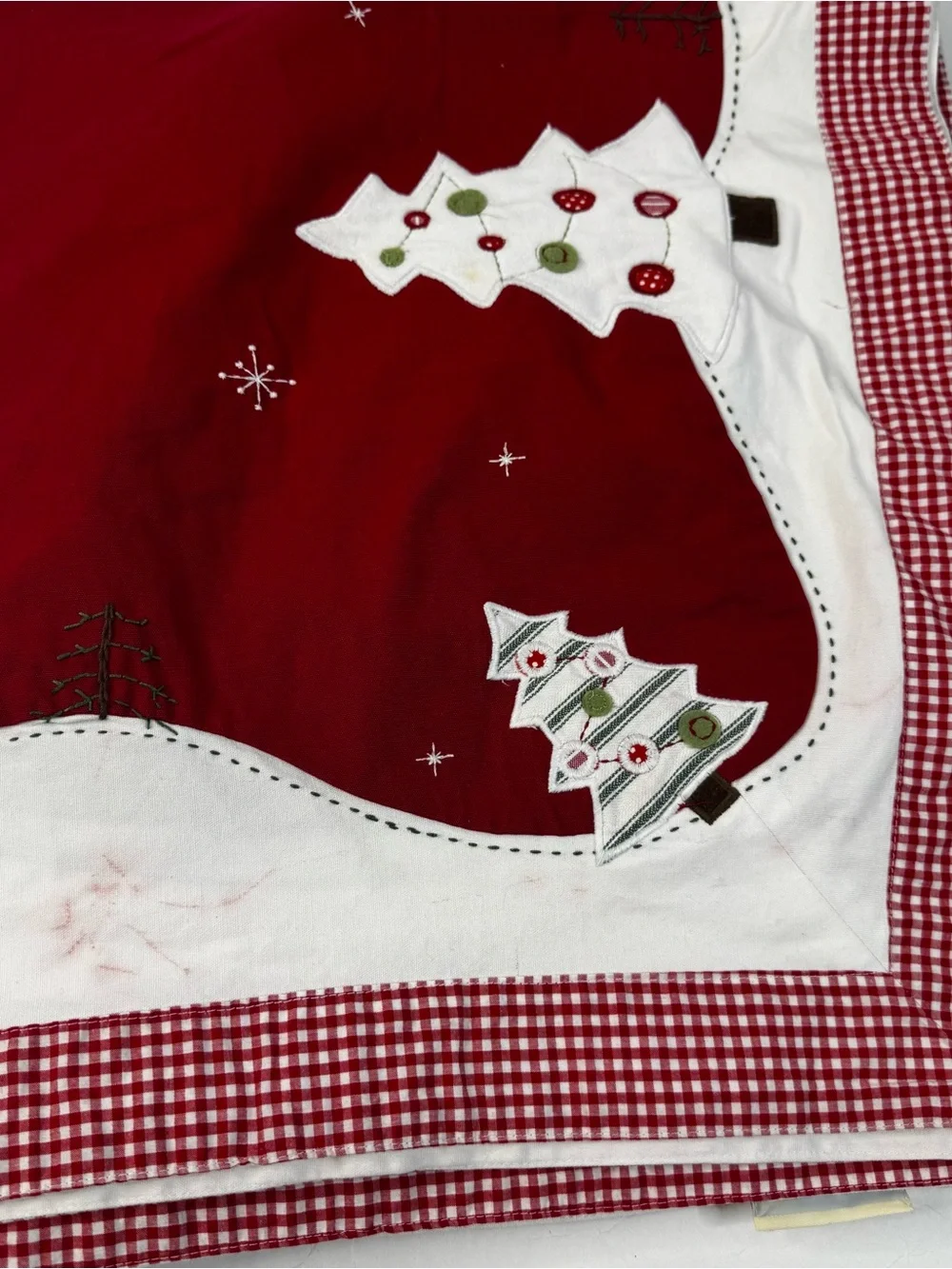 Pottery Barn Kids Christmas Tree Tablecloth